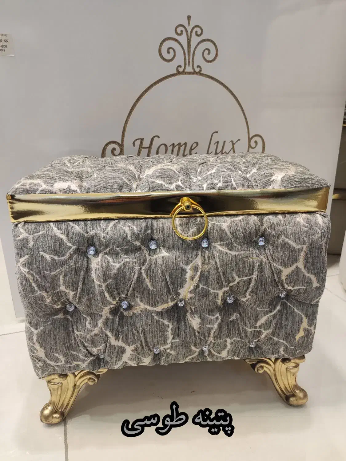 صندوقچه تک لمسه نگینی پفکی|صنایع دستی و سایر لوازم تزئینی|مشهد, عیدگاه|دیوار