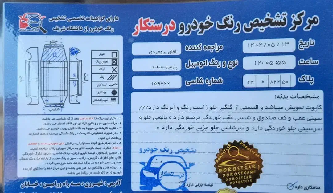 پژو پارس ۱۴۰۱ موتور جدید|خودرو سواری و وانت|ری, شهرری|دیوار