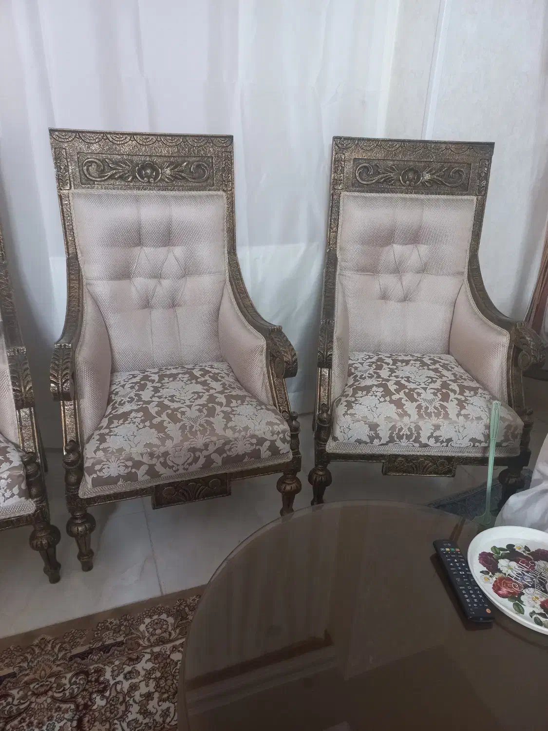 مبلمان ۷نفره چوب راش|مبلمان خانگی و میز عسلی|کهریزک, |دیوار