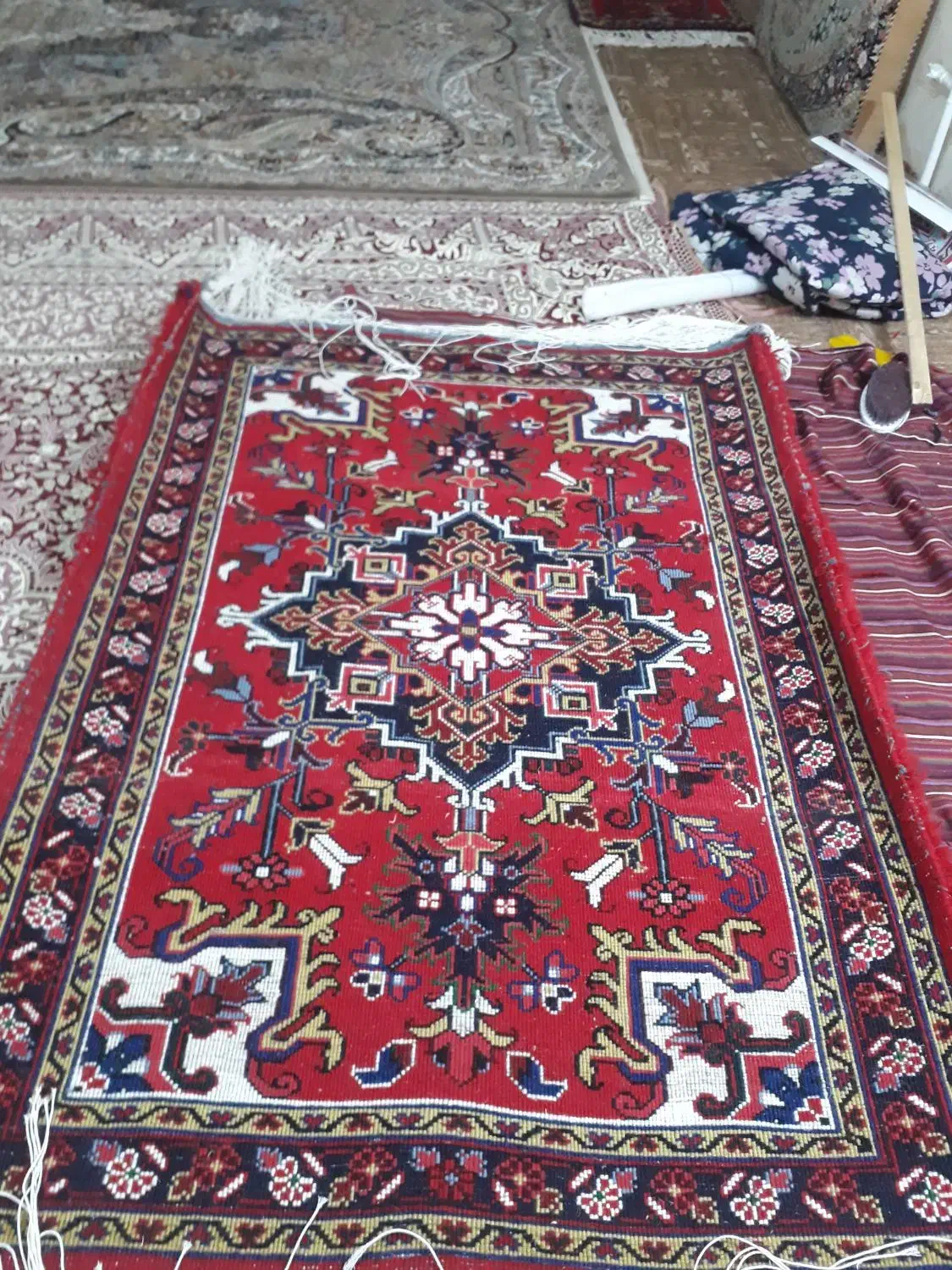 زرنیم|فرش|تبریز, |دیوار