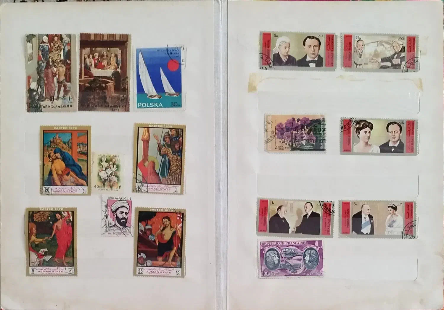 آلبوم تمبر قدیمی|کلکسیون سکه، تمبر، اسکناس|تهران, علم و صنعت|دیوار