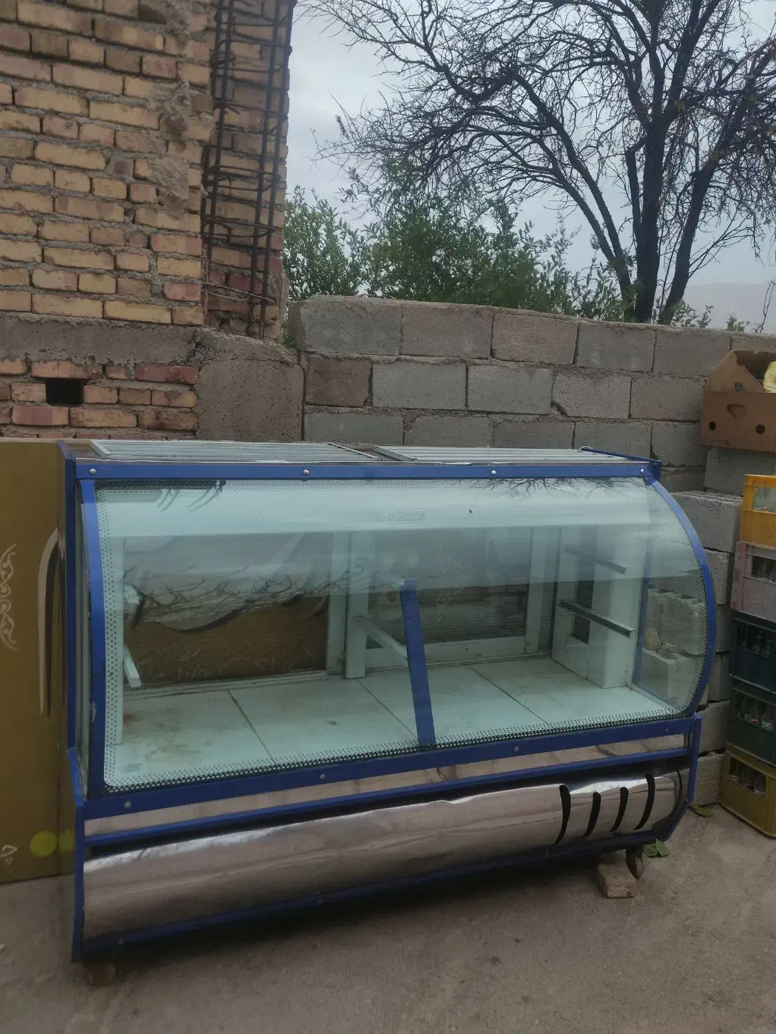 یخچال ویترینی موتور سالم و تازه تعمیر شده|یخچال و فریزر|جلفا, |دیوار