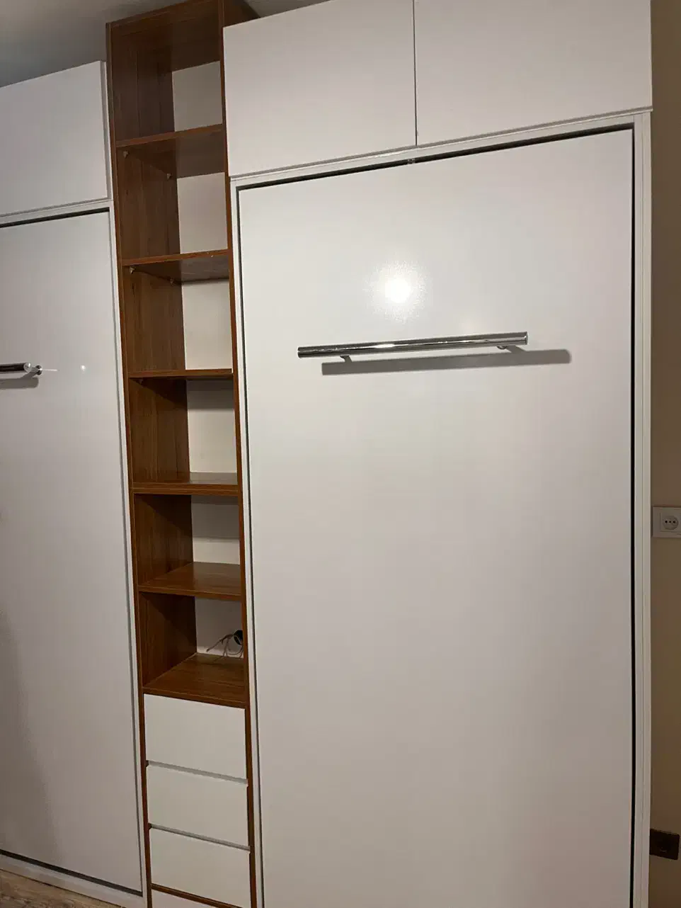 تخت تاشو و کتابخانه|تخت و سرویس خواب|تهران, افسریه شمالی|دیوار