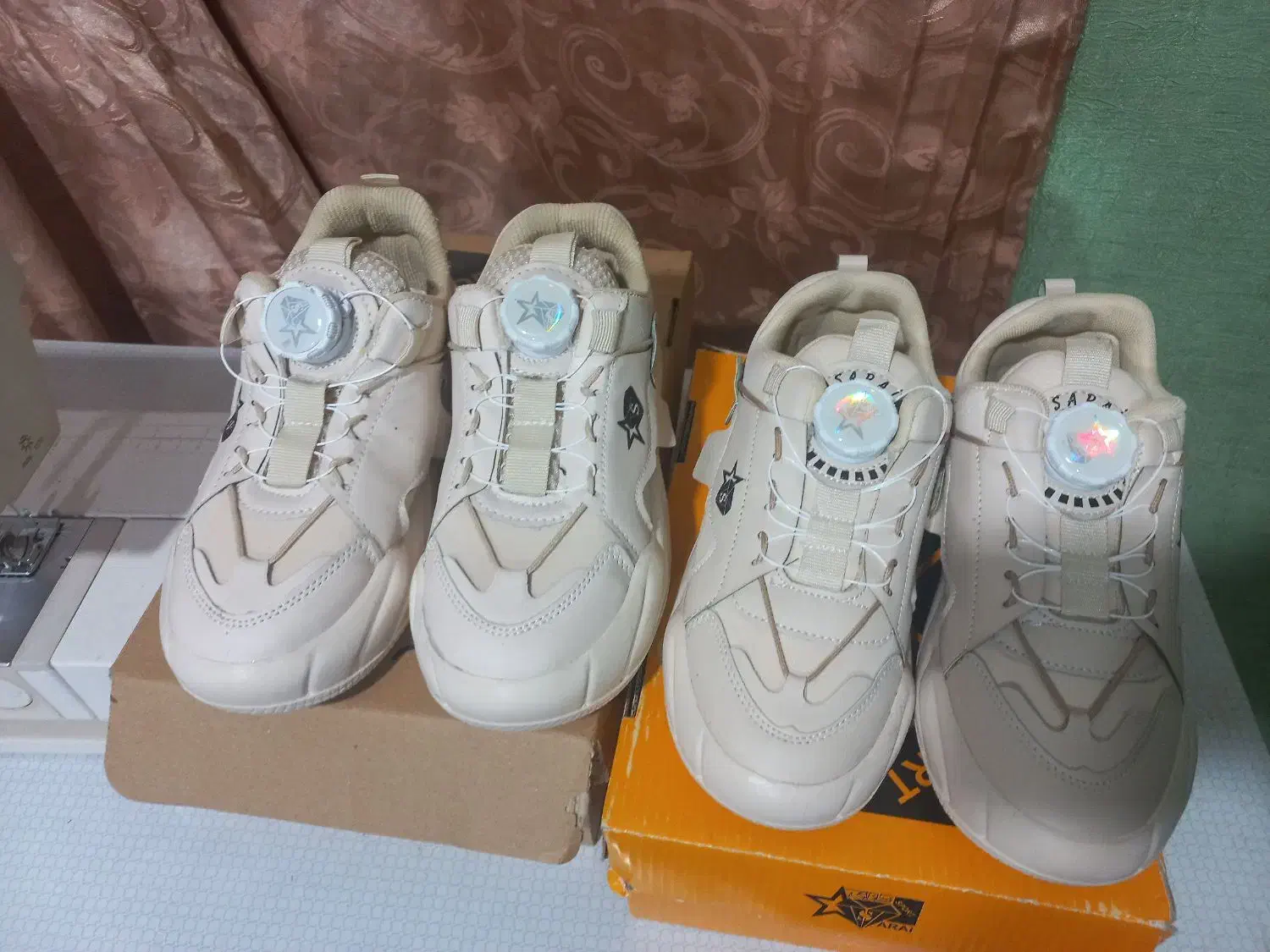 دو جفت کتونی بچه گانه|کیف، کفش، کمربند|نورآباد, |دیوار