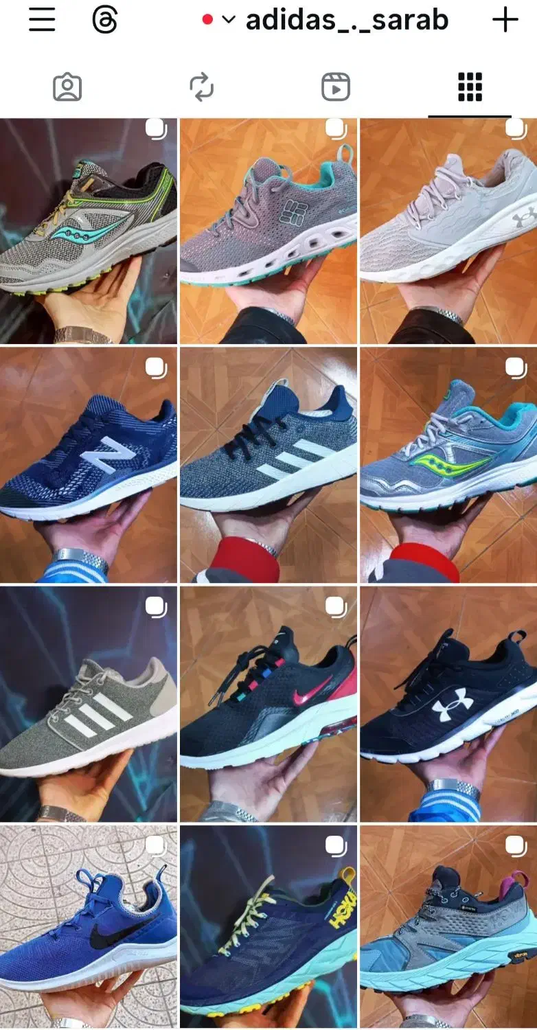 کتانی اورجینال خارجی استوک|کیف، کفش، کمربند|سراب, |دیوار