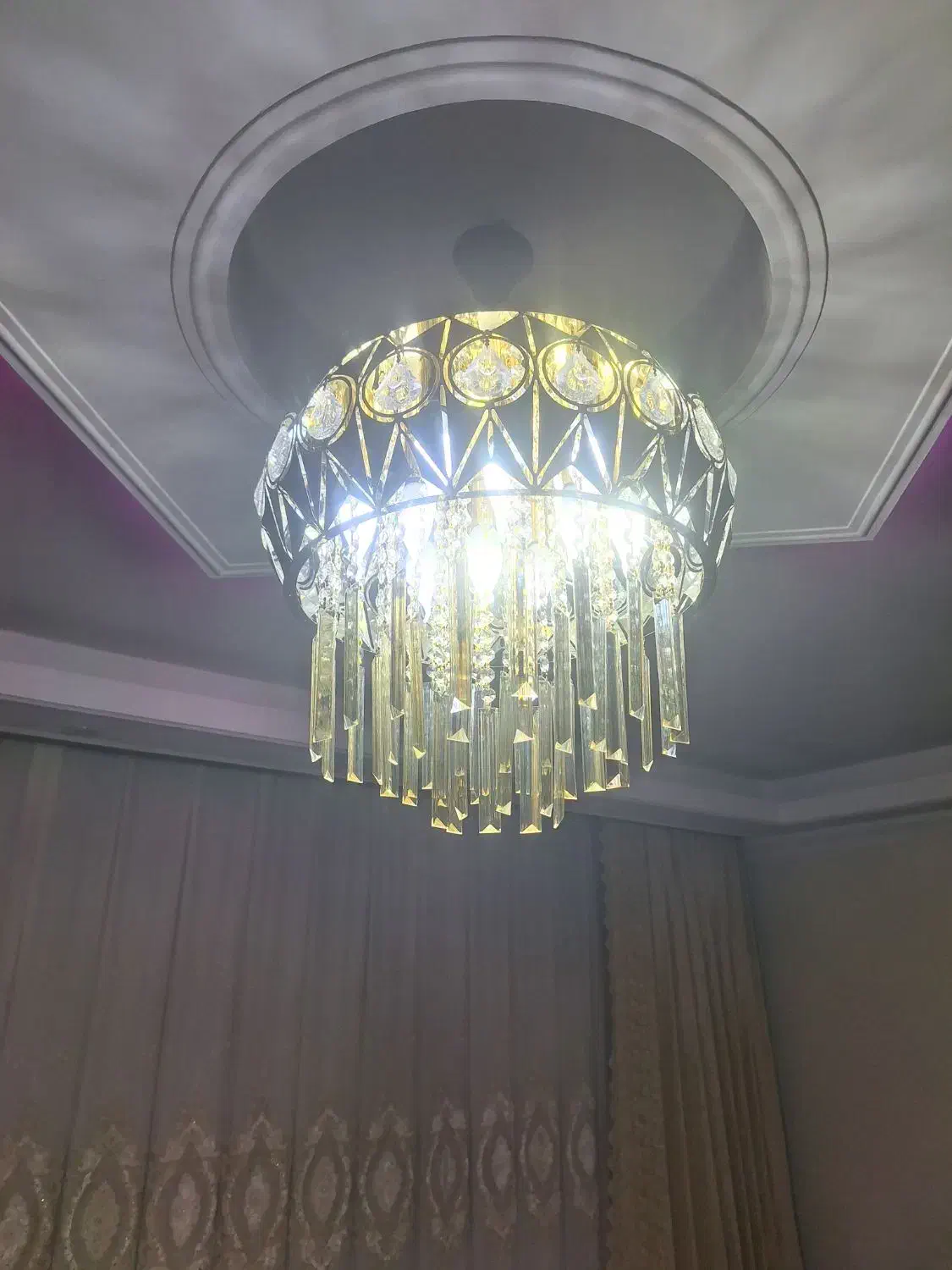 لوستر 10 شاخه|لوستر و چراغ آویز|تهران, حکیمیه|دیوار