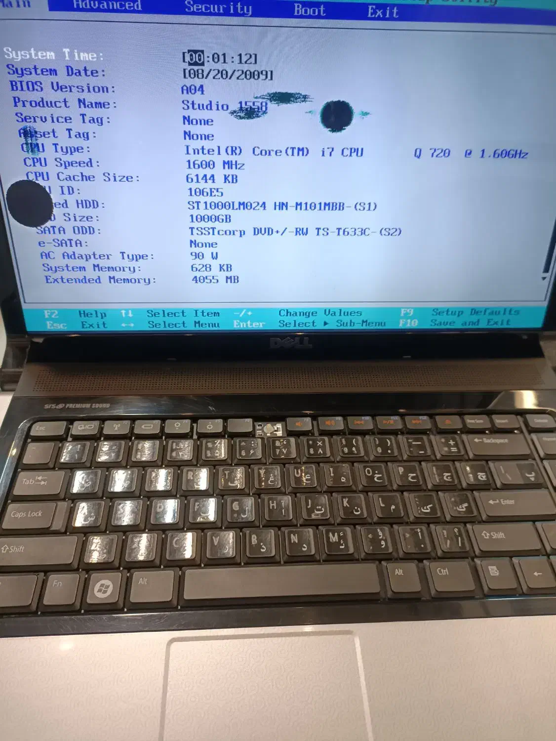 لپ تاپ دل ۱۵۵۸|رایانه همراه|کرج, کرج نو|دیوار