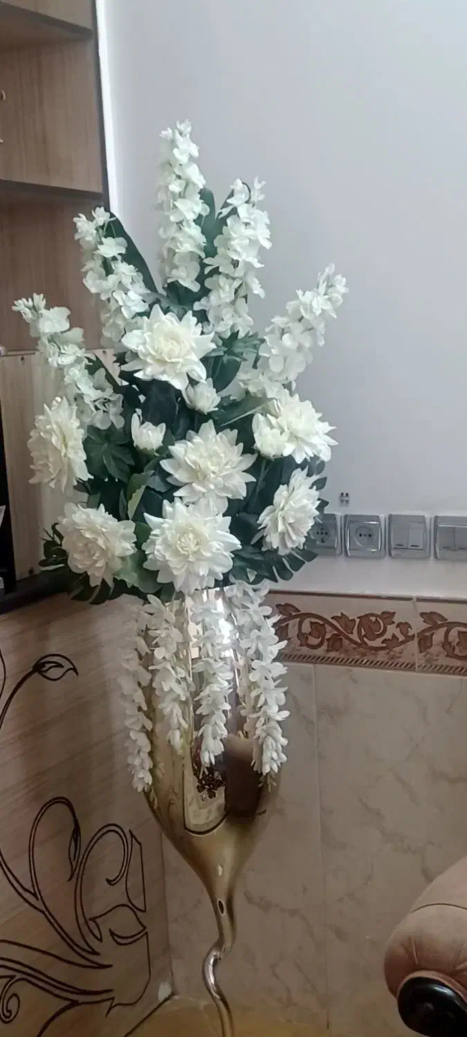 گل و گلدان|گل مصنوعی|سبزوار, باهنر|دیوار