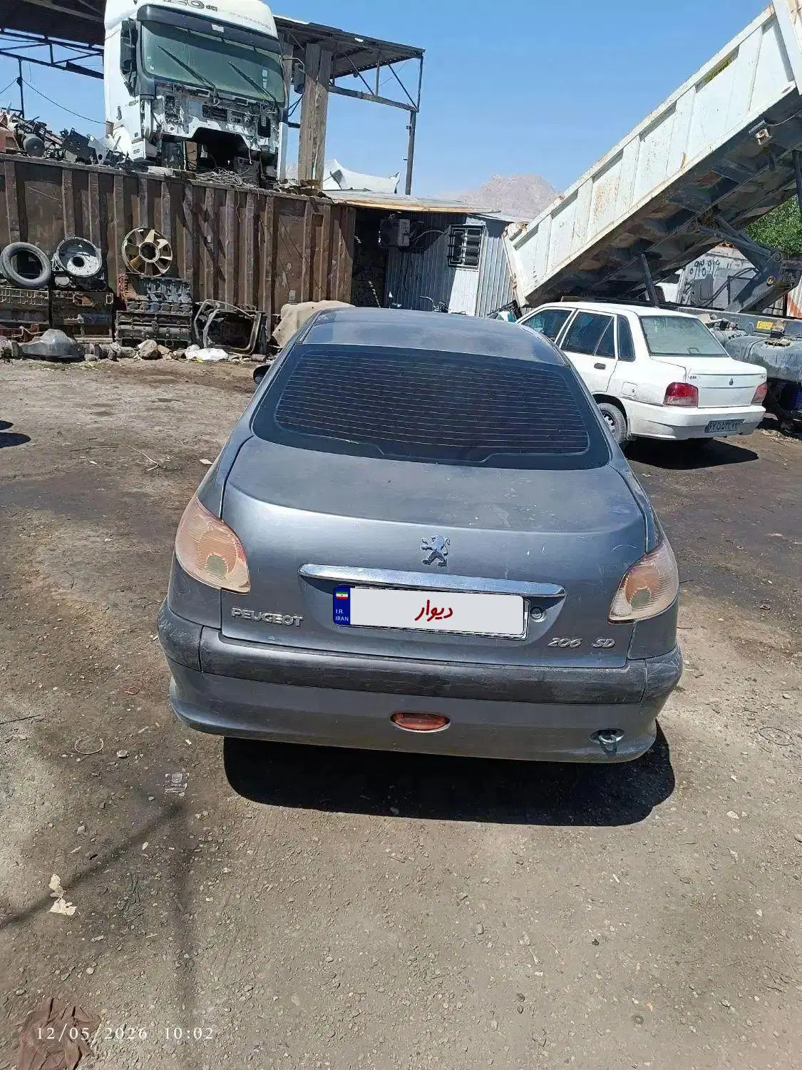 پژو206sd|خودرو سواری و وانت|خمینی‌شهر, |دیوار