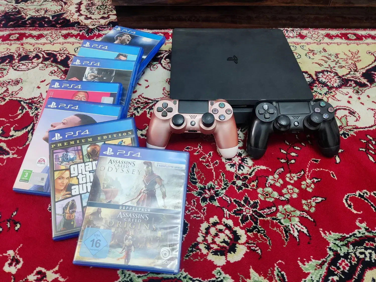 ps4 slim 1t ، دو دسته فول گیم ، نوعه نو|کنسول، بازی ویدئویی و آنلاین|تهران, اسفندیاری|دیوار