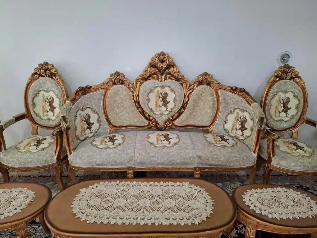 مبل سلطنتی|مبلمان خانگی و میز عسلی|مشگین شهر, |دیوار