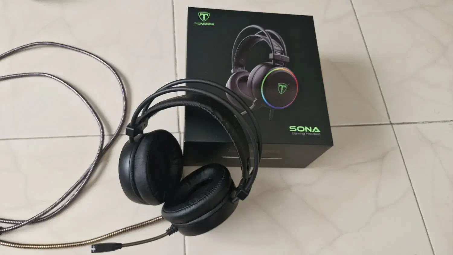 هدست گیمینگ T-Dagger|قطعات و لوازم جانبی رایانه|اصفهان, کوی ولی عصر|دیوار