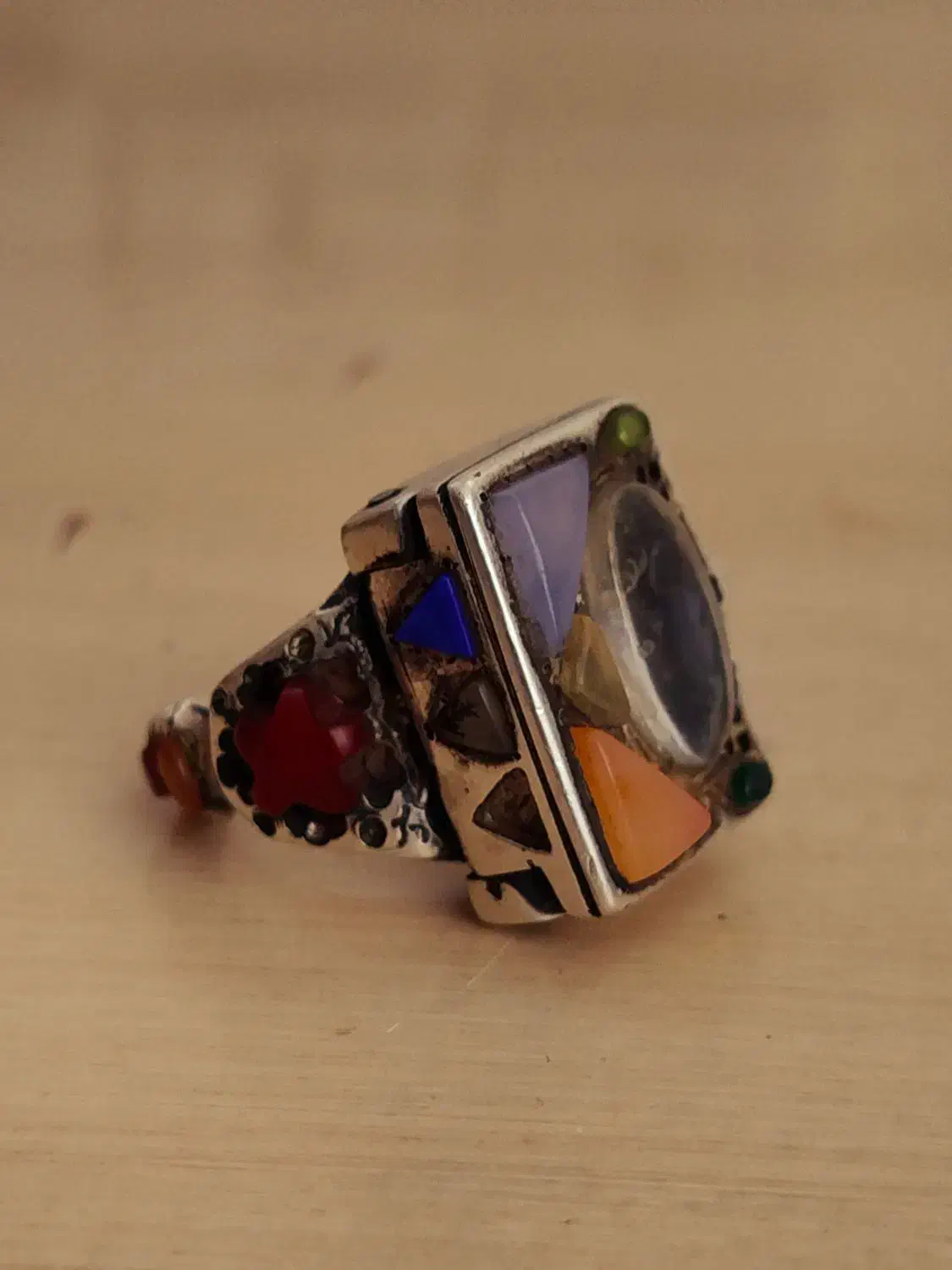 انگشتر دست ساز کلکسیونی خاص طرح جعبه|جواهرات|اهر, |دیوار