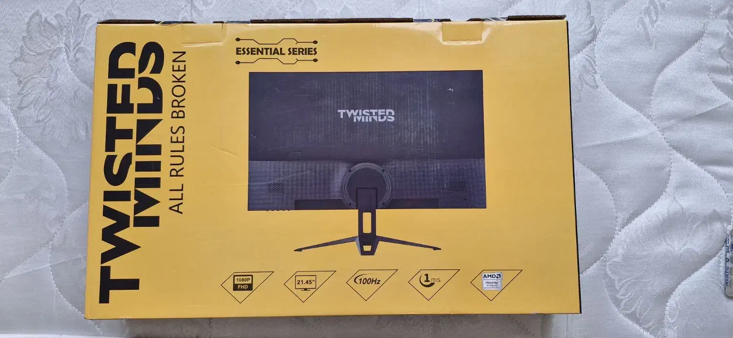 مانیتور ۲۲ اینچ گیمینگ اقتصادی twisted minds|قطعات و لوازم جانبی رایانه|اصفهان, ملکشهر|دیوار