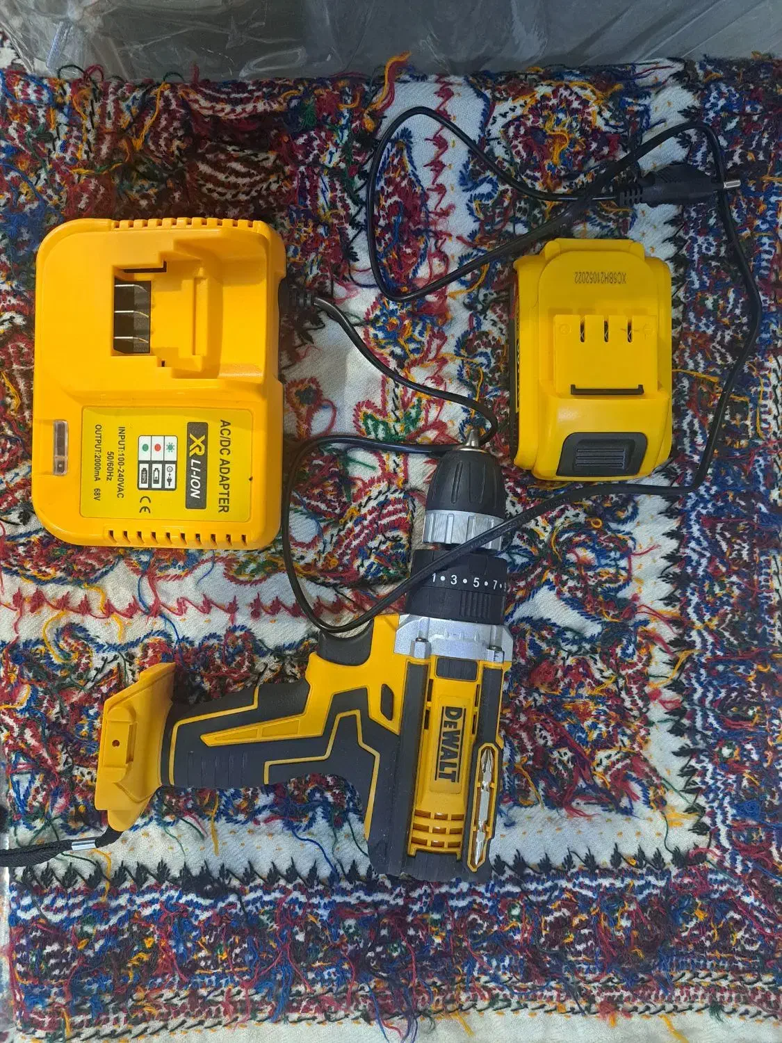 دریل شارژی DeWALT|ابزارآلات|کرمان, |دیوار