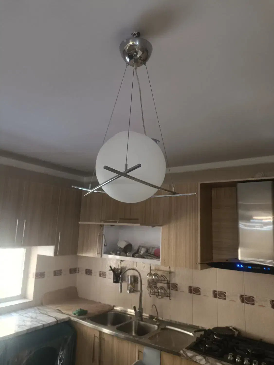 لوستر اشپزخانه|لوستر و چراغ آویز|همدان, |دیوار