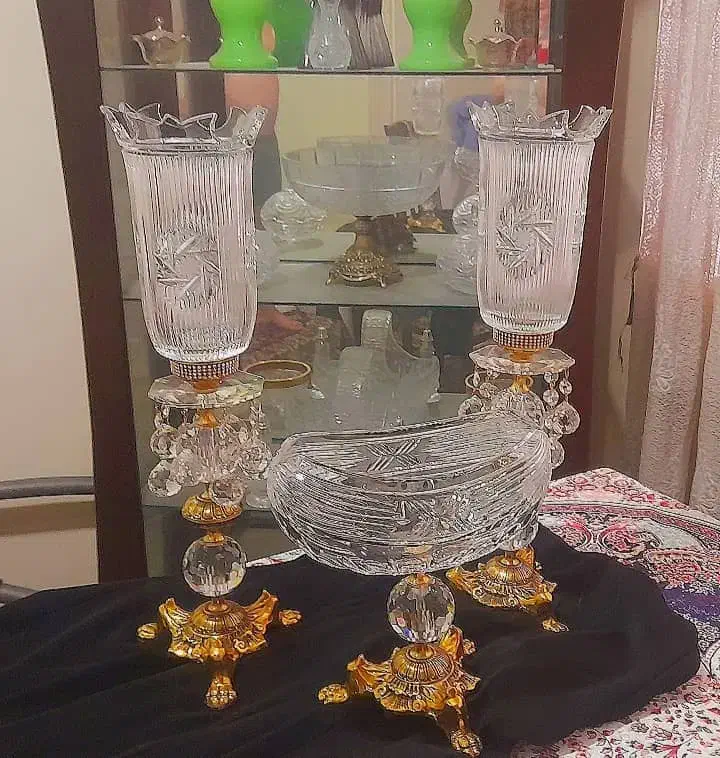 کریستال اصل پایه برزی اصل فونیکس۲۴%|ظروف سرو و پذیرایی|تهران, مولوی|دیوار
