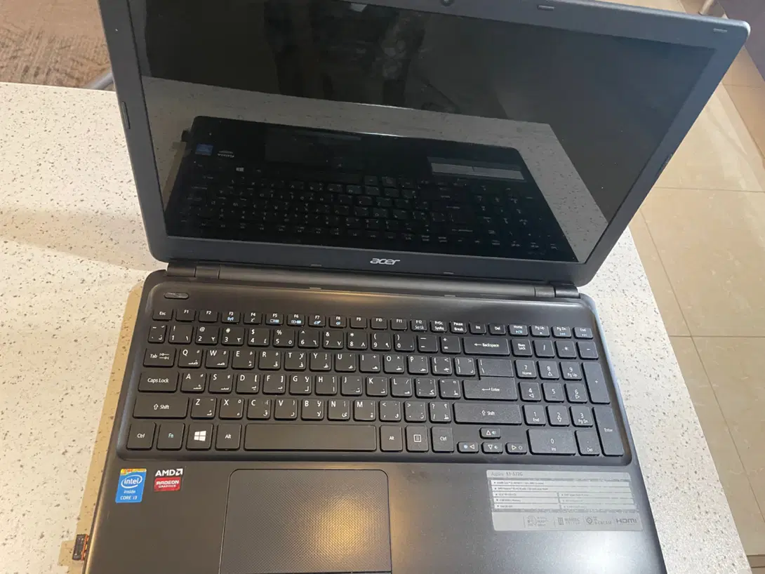 لپ تاپ acer aspire e1|رایانه همراه|کرج, بنیاد|دیوار