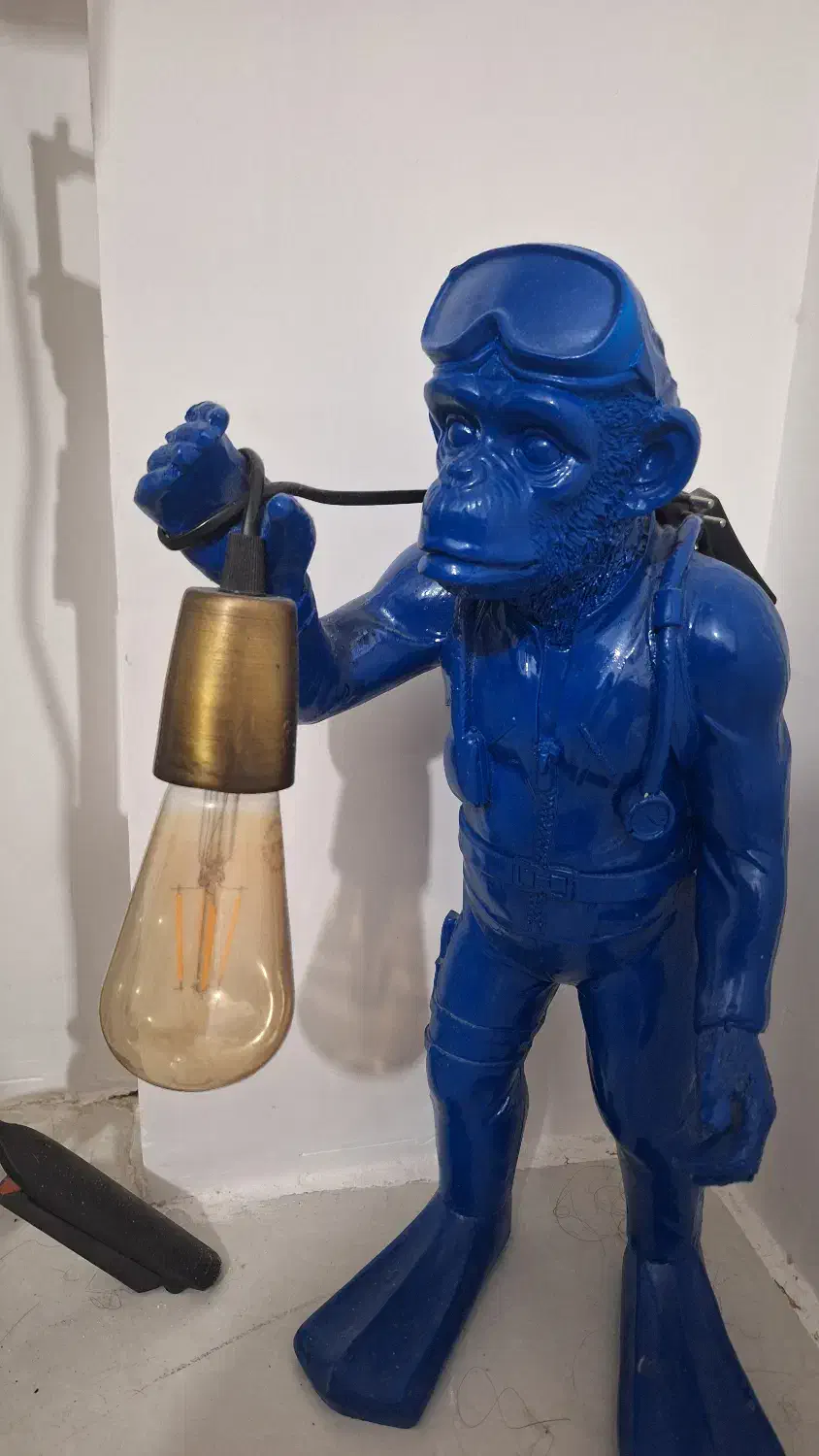 آباژور میمون غواص|چراغ خواب و آباژور|بندرعباس, |دیوار