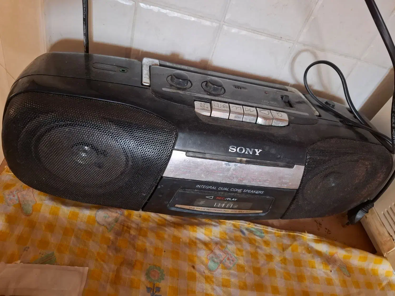 رادیو ضبط سونی ژاپن|سیستم صوتی خانگی|ساری, |دیوار
