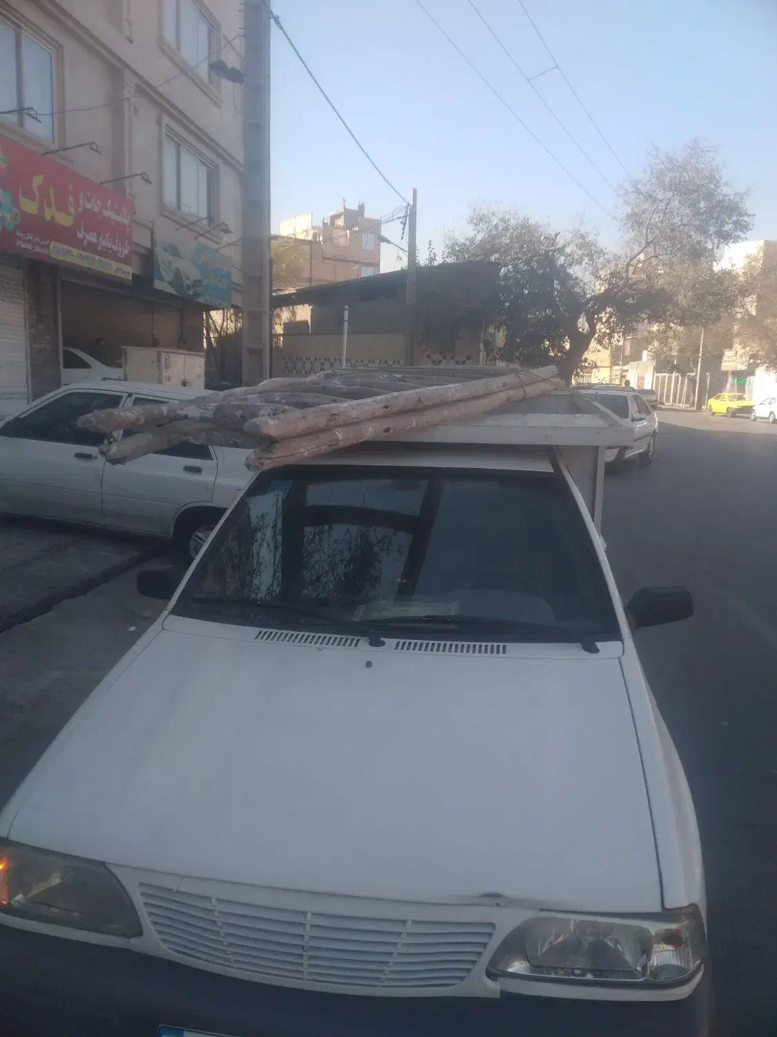 سلام اجاره نردبان فقط چوبی دوطرفه|مصالح و تجهیزات ساختمان|مشهد, شریف|دیوار