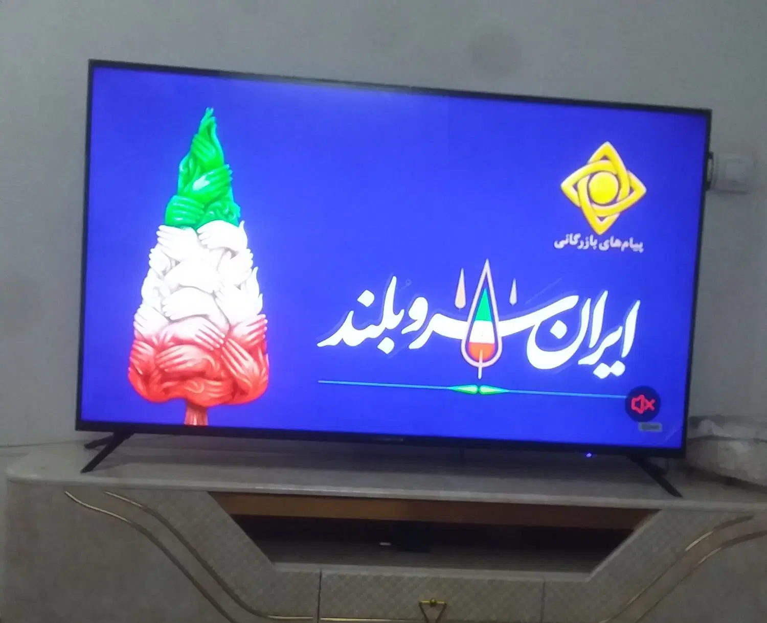 تلویزیون ۵۵ اینچ UHD تخفیف ویژه پای معامله|تلویزیون و پروژکتور|تهران, دریا|دیوار