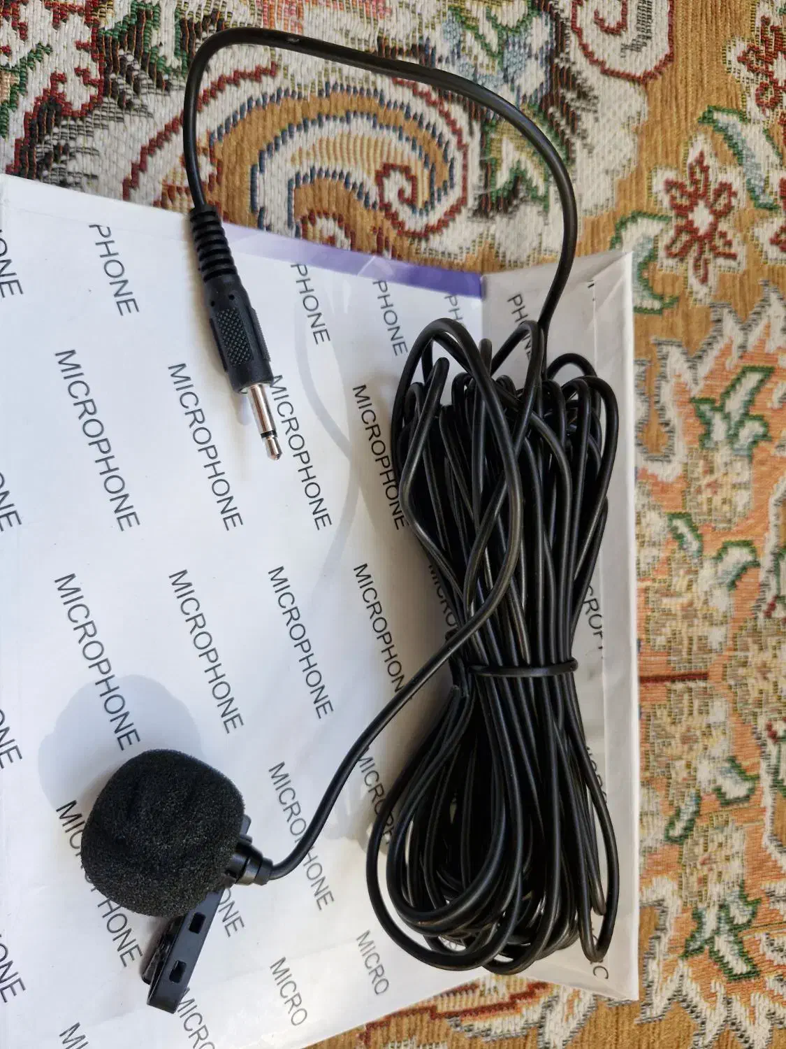 میکروفون یقه ای ۸ متری با تبدیل|صوتی و تصویری|اصفهان, دستگرده|دیوار