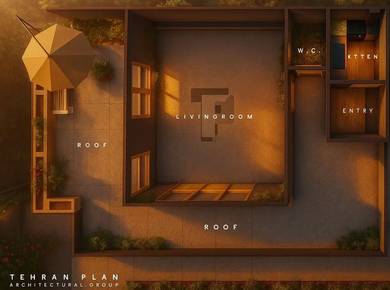 Rooftop Studio Apartment|اجارهٔ آپارتمان|تهران, ایوانک|دیوار