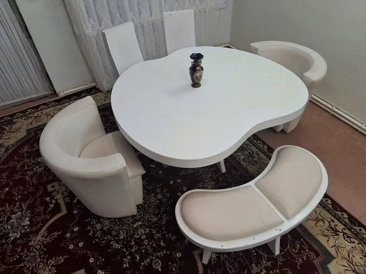 میز ناهار خوری ۶نفره|میز و صندلی غذاخوری|قائن, |دیوار