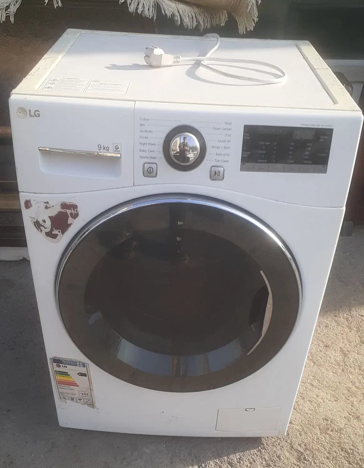 لباسشوی ال جی سالم|ماشین لباسشویی و خشک‌کن لباس|رباط‌کریم, الارد|دیوار