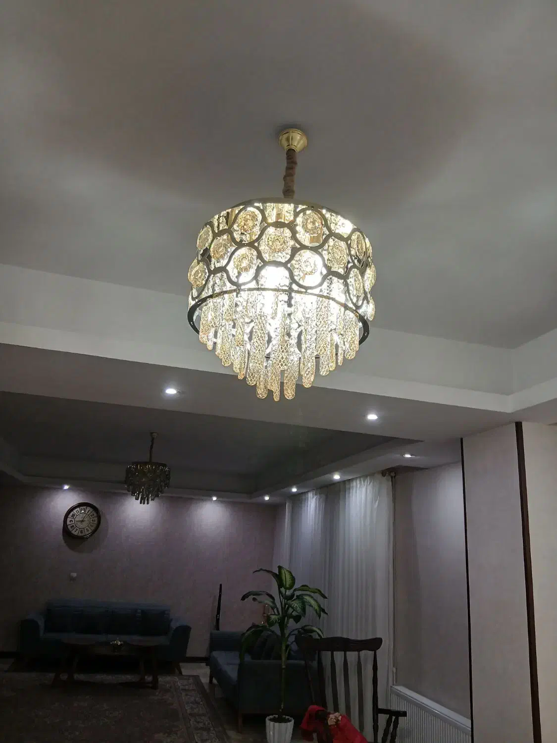 لوستر|لوستر و چراغ آویز|مشکیندشت, |دیوار