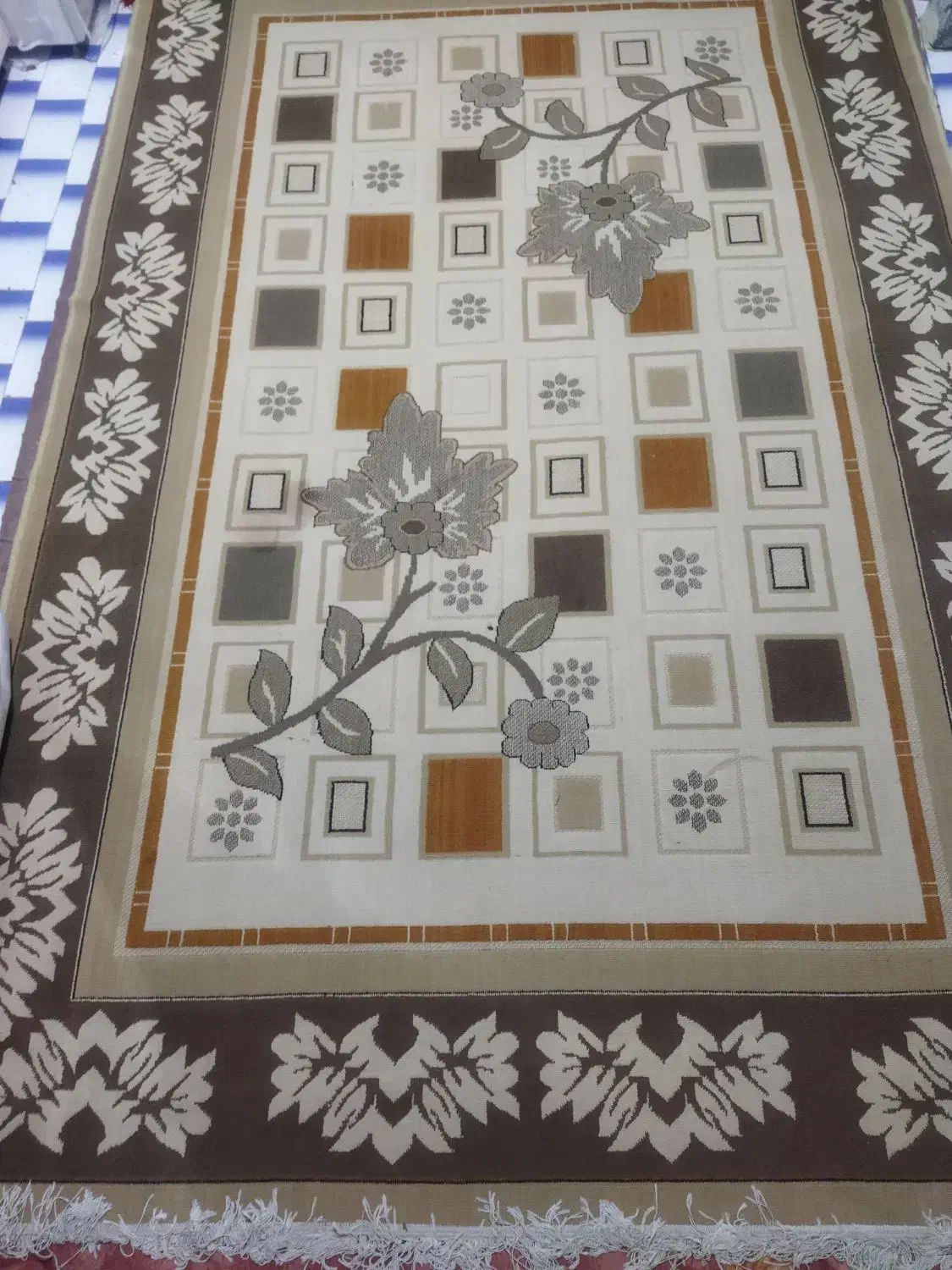 فرش گلیم،۲×۳|گلیم، جاجیم، گبه|نقده, |دیوار