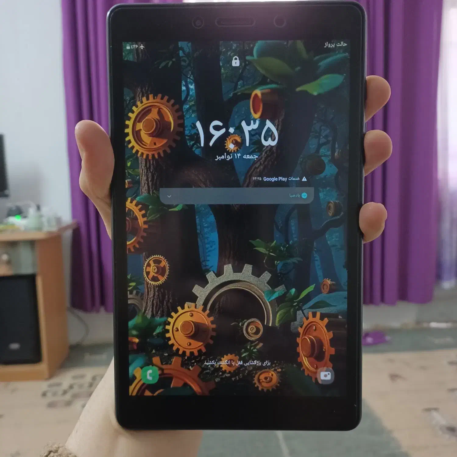 تبلت Samsung Galaxy Tab A 8.0 کارکرده|تبلت|بومهن, |دیوار