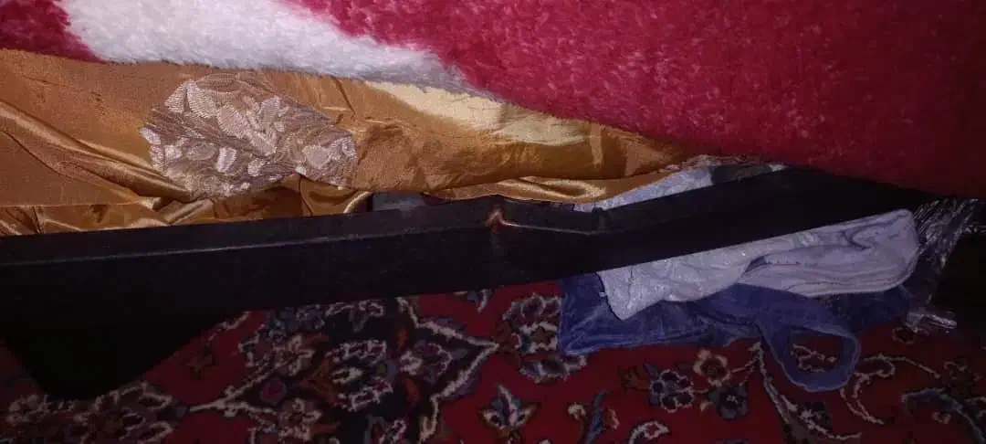 تخت خواب دو نفره فلزی|تخت و سرویس خواب|بندرعباس, |دیوار