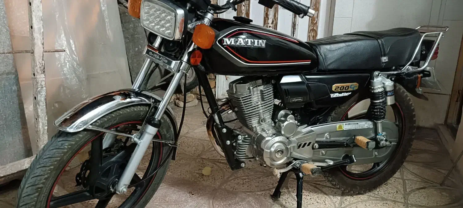 موتور متین200|موتورسیکلت|نجف‌آباد, شهید بهشتی|دیوار