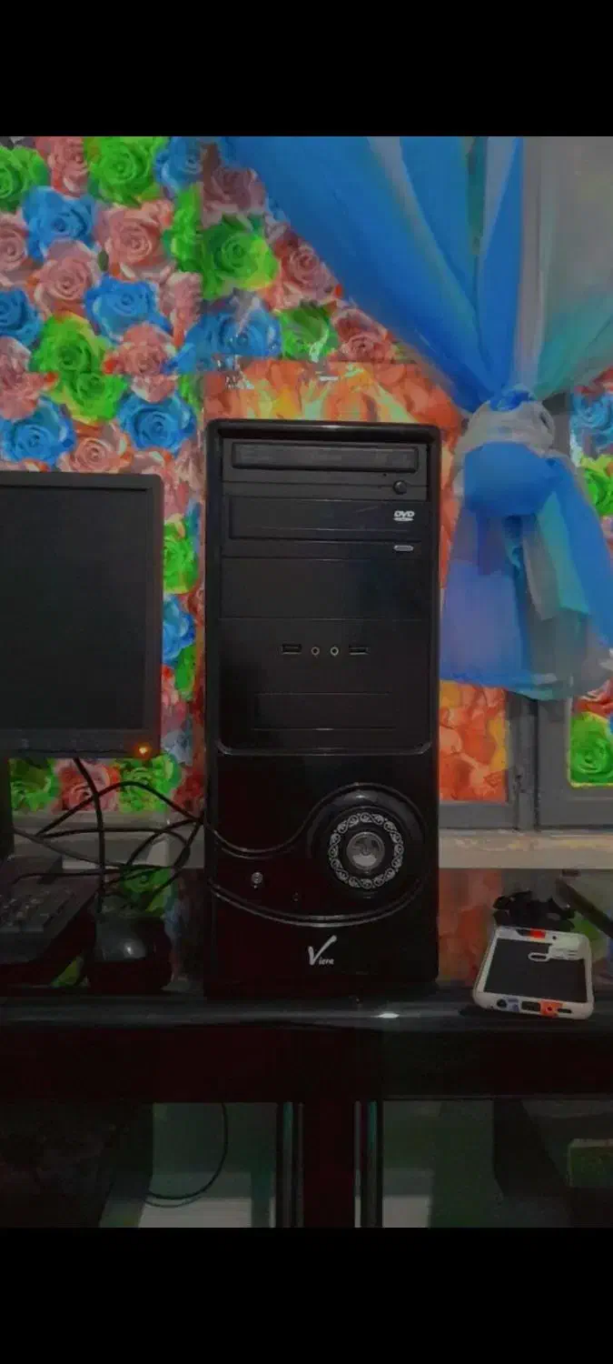 کیس و مانیتور لنوو کشویی 20 اینچ|رایانه رومیزی|مشهد, کوی دروی|دیوار