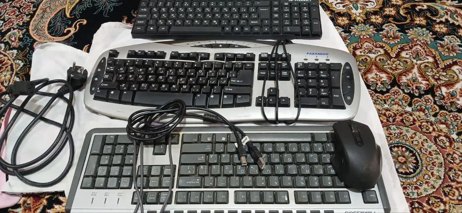 مانیتور وکیبورد کامپیوتر|قطعات و لوازم جانبی رایانه|فردیس, شهرک شهید حسینی|دیوار