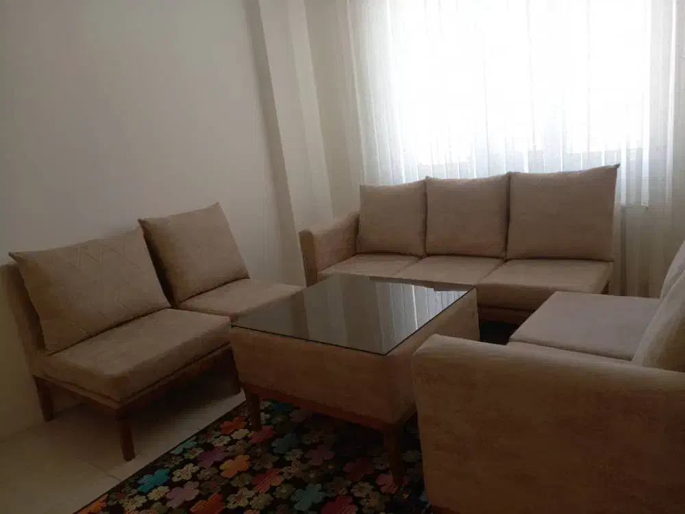 مبلمان هفت نفره با میز جلو مبلی|مبلمان خانگی و میز عسلی|محمدیه-قزوین, |دیوار