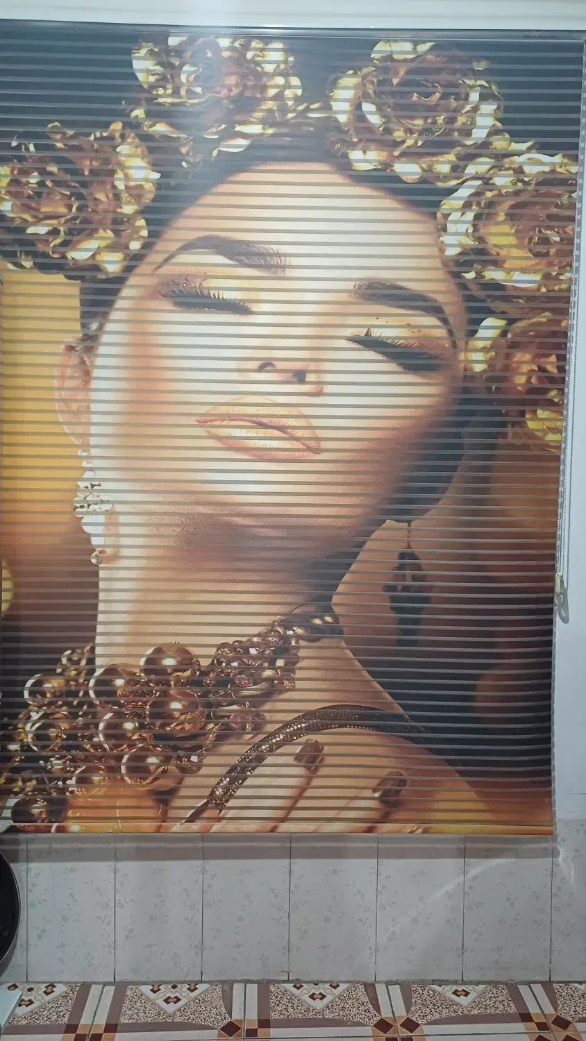 پرده کرکره یی چهره|پرده، رانر، رومیزی|اسلام‌شهر, شهرک سعیدیه|دیوار