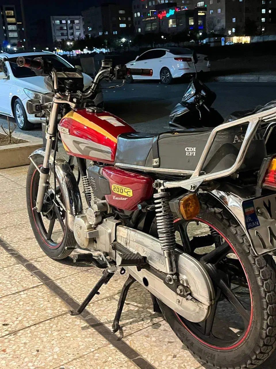 هندا ۲۰۰ مدل ۹۷ در حد|موتورسیکلت|مشهد, جاهد شهر|دیوار