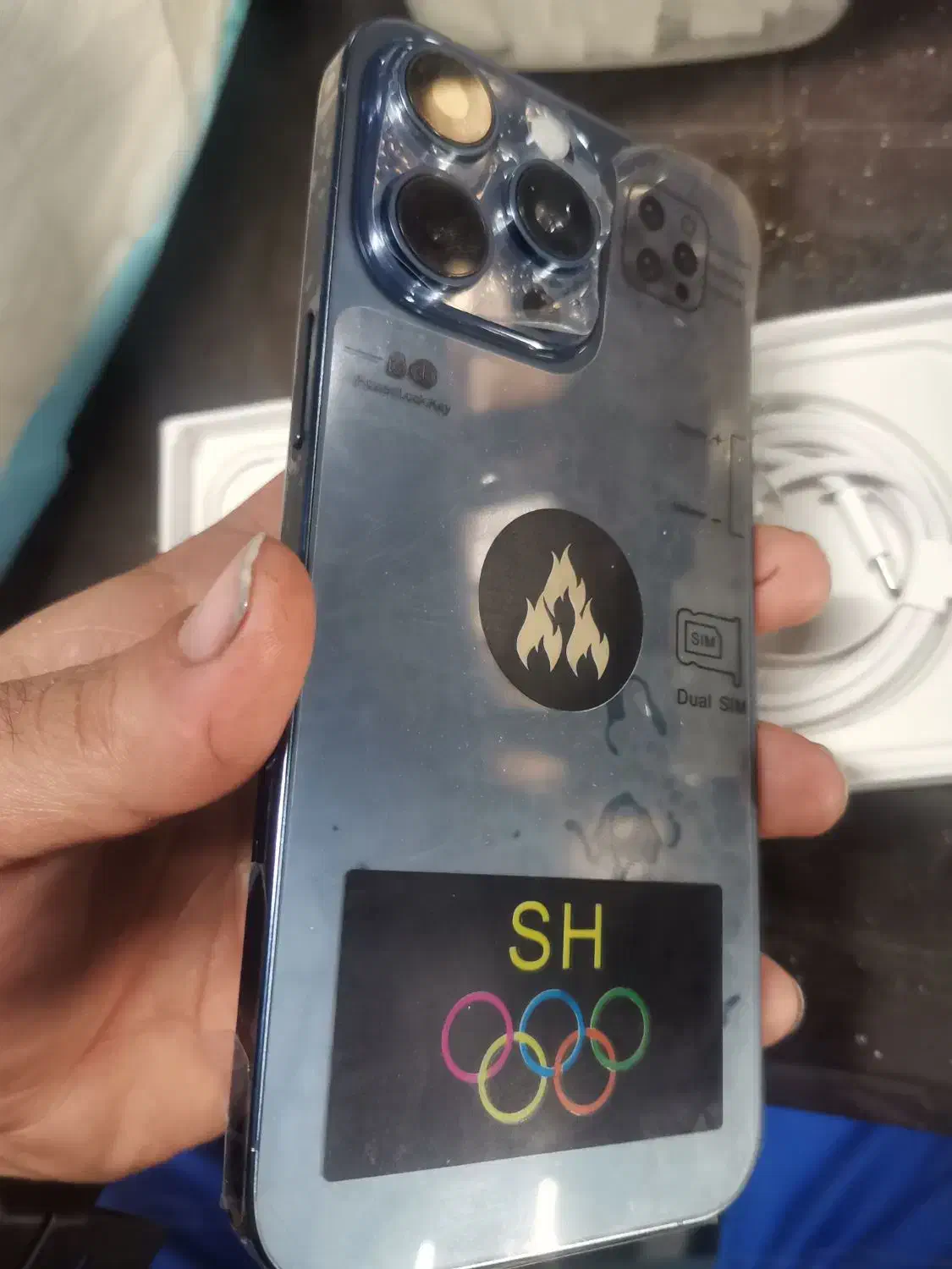 طرح اپل 15 promax 128 GB|موبایل|تهران, ورزشگاه آزادی|دیوار