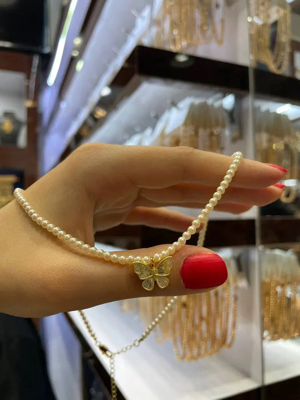 گردنبند پروانه ی|بدلیجات|چابهار, |دیوار