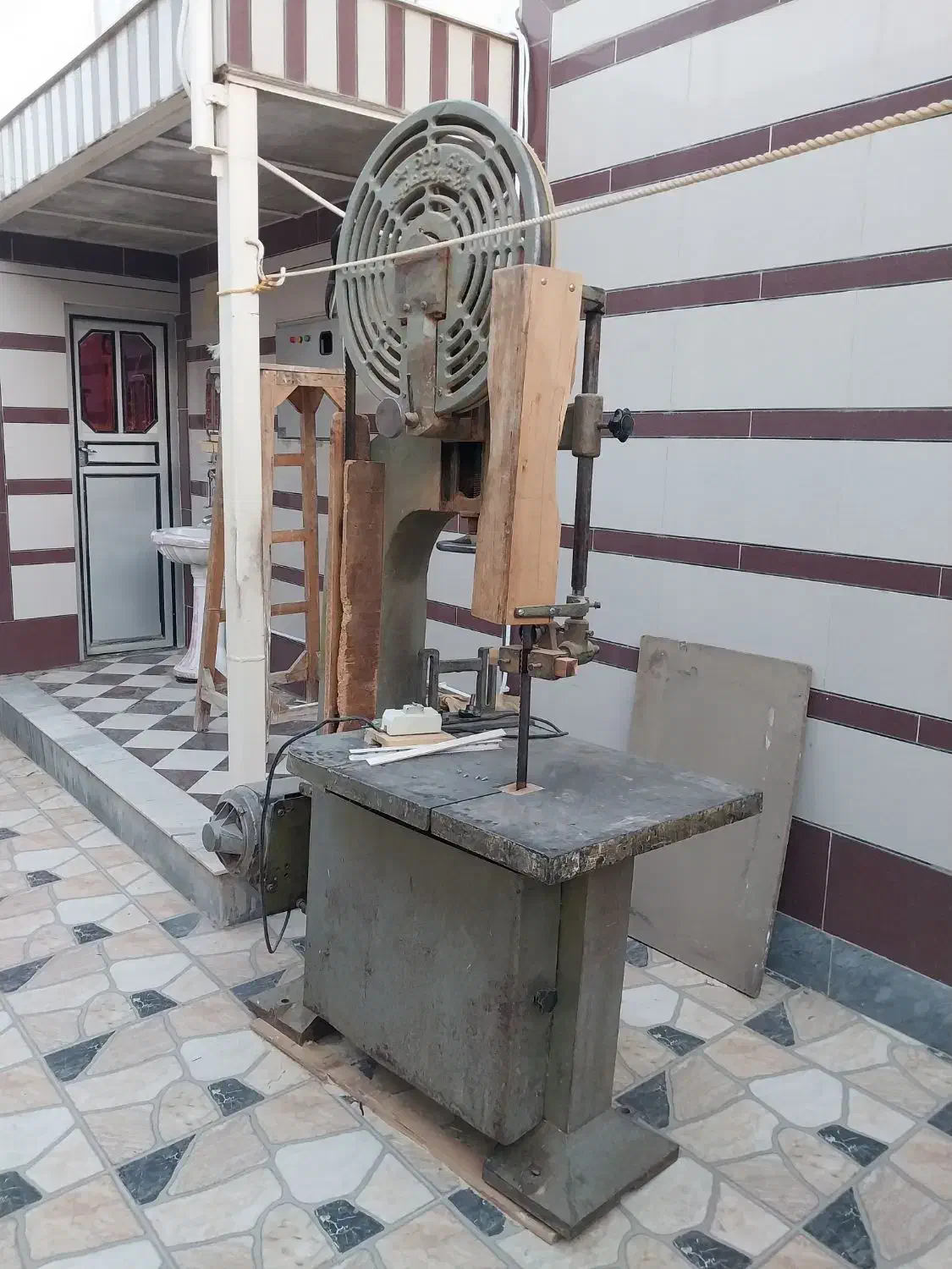 اره تسمه (اره فلکه)|ماشین‌آلات صنعتی|اندیمشک, |دیوار