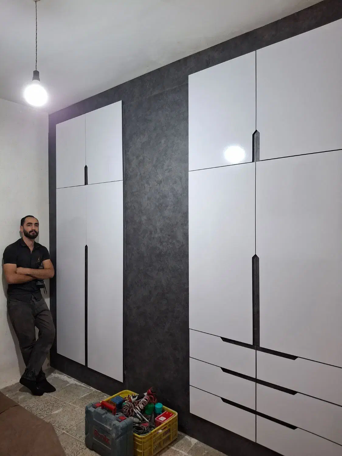 دکوراسیون،کابینت، کمددیواری ،چوبی،سرویس خواب کناف|خدمات پیشه و مهارت|لنجان, |دیوار