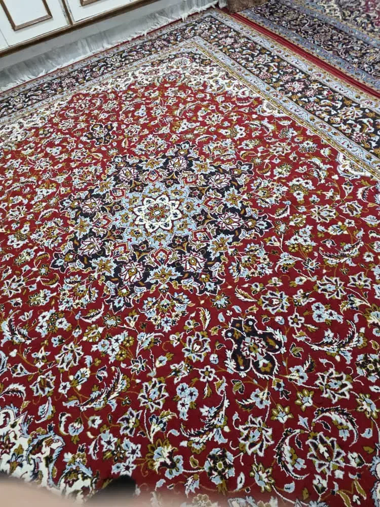 ۳ عدد فرش ۱۲ متری کار کرده|فرش|دهق, |دیوار