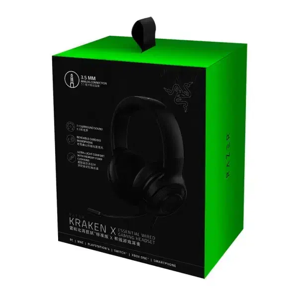 هدست ریزر Kraken X Essential|قطعات و لوازم جانبی رایانه|تهران, جنت‌آباد شمالی|دیوار