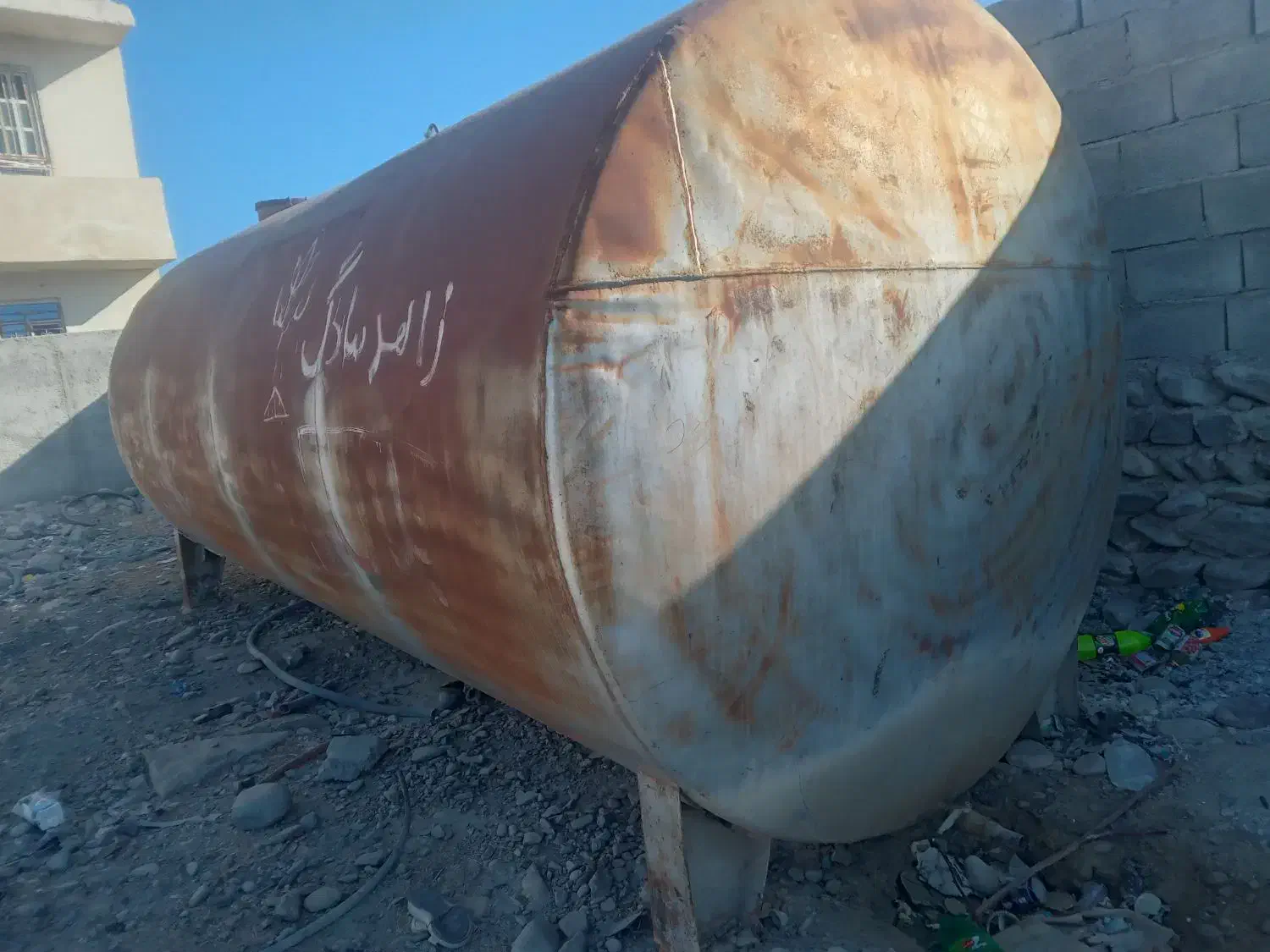 مخزن ۲۱۰۰۰لیتری ورق دو لایه|ماشینآلات صنعتی|پارود, |دیوار