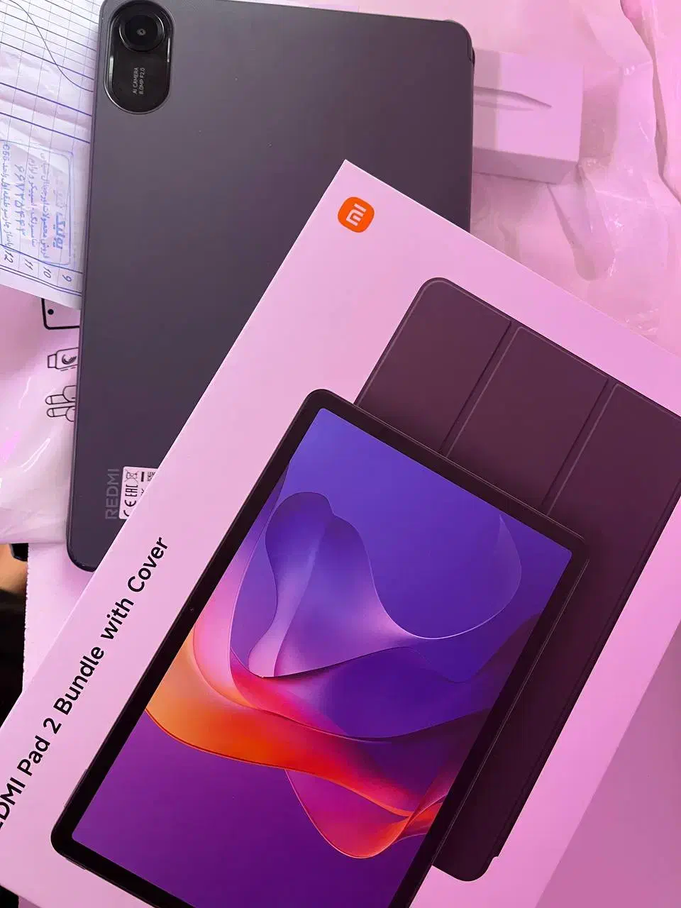 تبلت با قلم شیائومیredmi pad 2|تبلت|رباط‌کریم, رباط‌کریم|دیوار