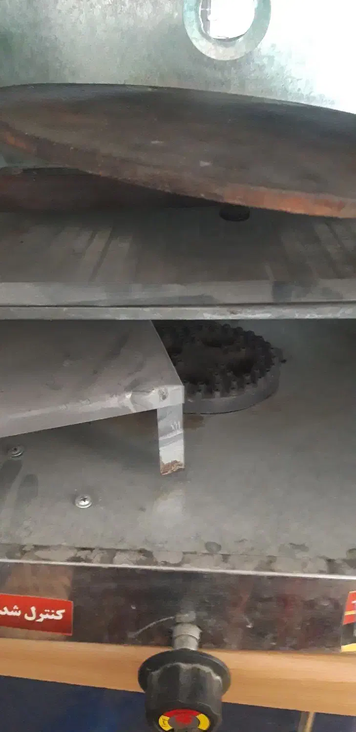 تنور  گازی استیل تک نان  با دو سینی1300 در حد نو|اجاق گاز و لوازم برقی پخت‌وپز|اصفهان, عاشق‌آباد|دیوار