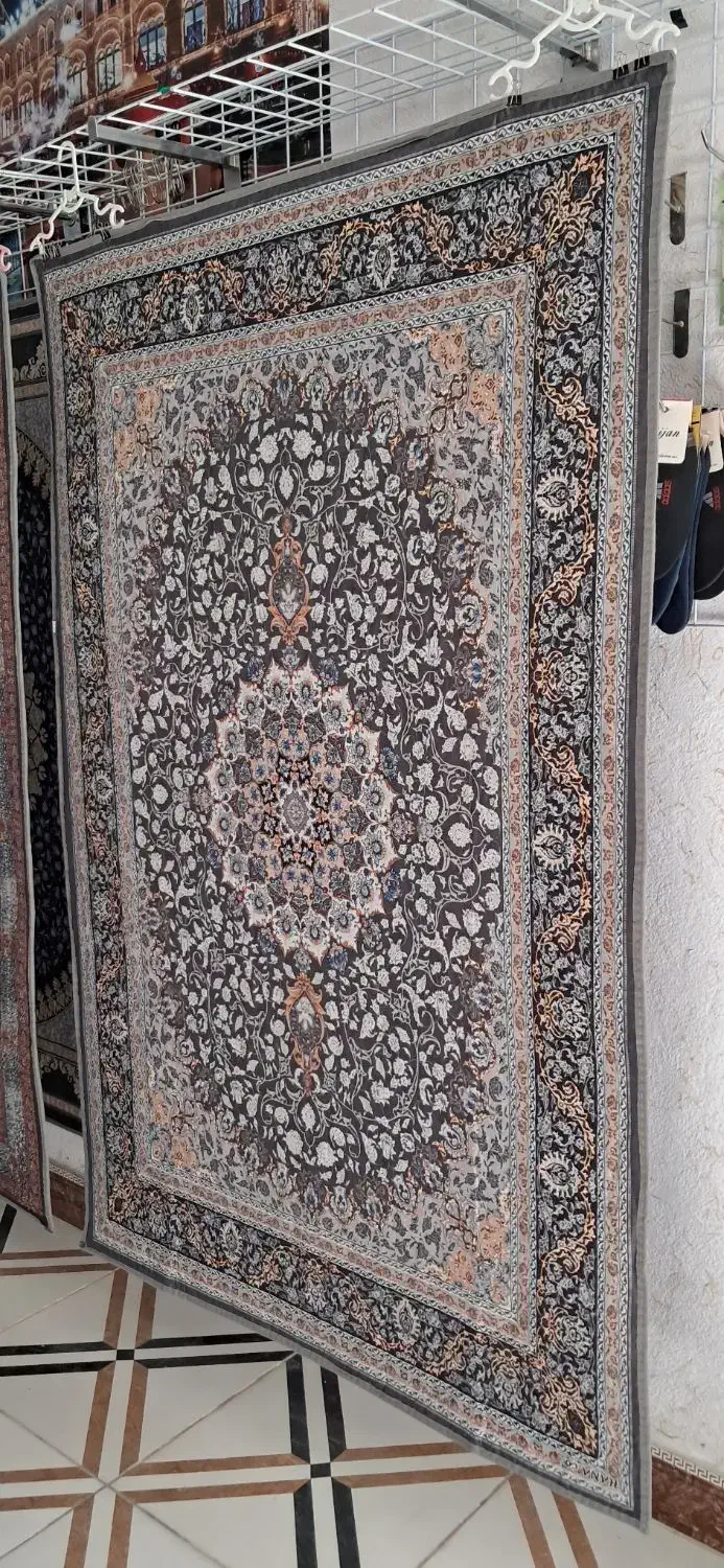 قالیچه ترکی تبریز   پلی استر ۱۸۰ * ۱۲۰ قیمت خرید|فرش|لامرد, |دیوار